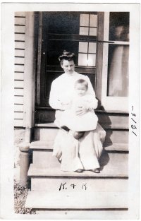 Grand-Ma Caven and Mom  1915.jpg